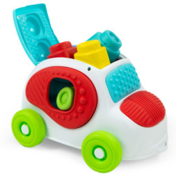 Розвиваюча іграшка Clementoni Машинка з конструктором Sensory Car, 8 деталей (17315)