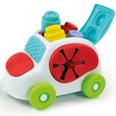 Розвиваюча іграшка Clementoni Машинка з конструктором Sensory Car, 8 деталей (17315)
