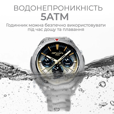 Смарт-годинник HiFuture active silver (active.silver)
