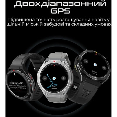 Смарт-годинник HiFuture active silver (active.silver)
