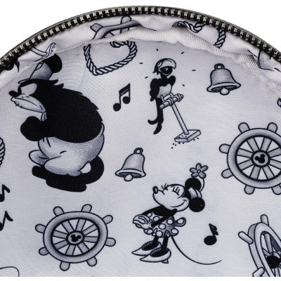 Рюкзак шкільний Loungefly Disney - Mickey Mouse Steamboat Willie Music Cruise Mini Backpack (WDBK1657)