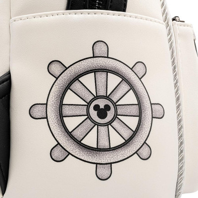 Рюкзак шкільний Loungefly Disney - Mickey Mouse Steamboat Willie Music Cruise Mini Backpack (WDBK1657)