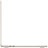 Ноутбук Apple MacBook Air 13 M4 A3240 Starlight (MC6A4UA/A)