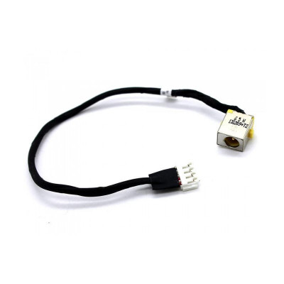Роз&#039;єм живлення ноутбука з кабелем Acer PJ649 (5.5mm x 1.7mm), 4-pin, 19 см (A49105)