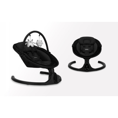 Крісло-гойдалка MoMi Kenani Onyx Black (BULE00038)