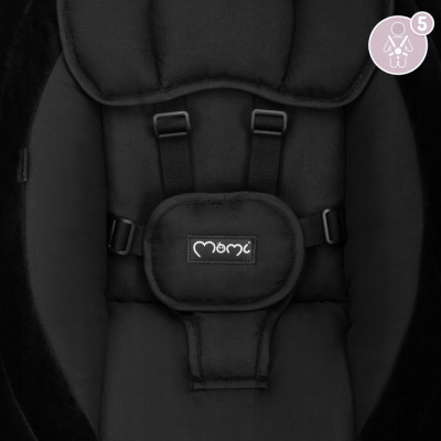 Крісло-гойдалка MoMi Kenani Onyx Black (BULE00038)