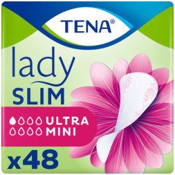 Урологічні прокладки Tena Lady Slim Ultra Mini 48 шт. (7322541360577)