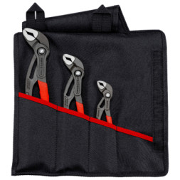 Ключ KNIPEX Cobra, преставний, 3шт в чохлі (00 19 55 S9)