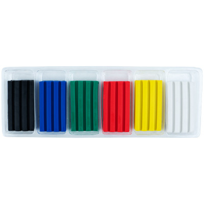 Пластилін Kite Dogs восковий 6 кольорів, 120 г (K22-081)