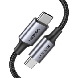 Дата кабель USB-C to USB-C 3.0m 5A 100W US316 Black Ugreen (90120)