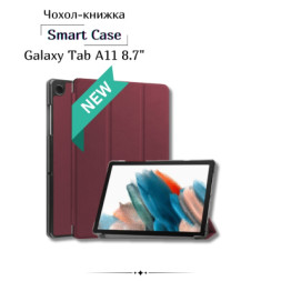 Чохол до планшета BeCover Smart Case Samsung Galaxy Tab A11 SM-X133/X135 8.7&quot; Red Wine (713972)