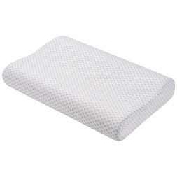 Подушка Ardesto ортопедична Sleepwell хвиля, піна меморі, 60х40х11/9см білий (ART6040COP)