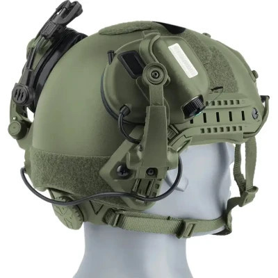 Навушники для стрільби Earmor M32X MARK3 Green з мікрофоном (сумісні з ARC Rail) (M32X-ARC-FG)