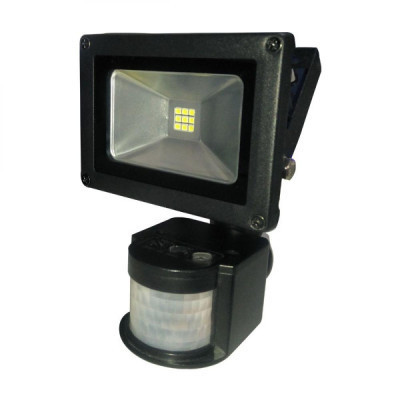 Прожектор ELM LITEJET-10W 6500К smd з датчиком (B-LF-0143)