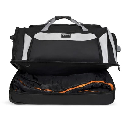 Дорожня сумка TravelZ Wheelbag Doubleloader black 96L (603098) (931071)