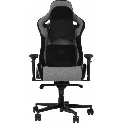 Крісло ігрове GT Racer X-0724 Fabric Gray/Black Suede