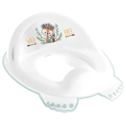 Накладка на унітаз Tega Baby WILD&amp;FREE LITTLE FOX антиковзка, white green (DZ-002-103-LISEK)