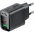 Зарядний пристрій Acefast 2xUSB 30W (USB-C+USB-A) Gan A98 Black (6974316283263)