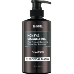 Шампунь Kundal Honey &amp; Macadamia Nature Shampoo Tropical Mango 500 мл (8809568748315)