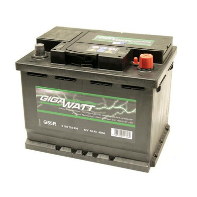 Акумулятор автомобільний GigaWatt 56А (0185755600)