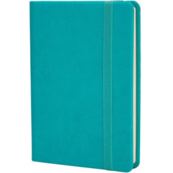Книга записна Optima Vivella А6 128 аркушів лінія бірюзовий (O20390-21)