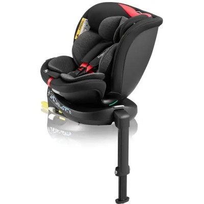Автокрісло Lionelo Navy I-Size Black Red (LO-NAVY I-SIZE BLACK RED)