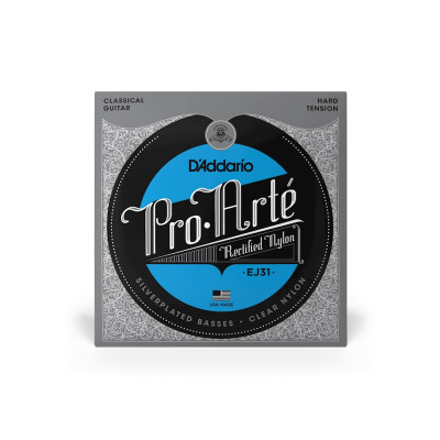 Струни для гітари D&#039;Addario Pro-Arte Rectified Nylon Hard Tension (EJ31)