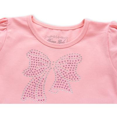 Плаття дитяче Breeze з бантиком з страз (6283-92G-peach)
