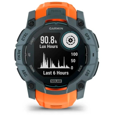 Смарт-годинник Garmin Instinct 3, 50mm, Solar, Twilight Bezel w/Solstice Band, GPS смарт-годинник (010-02935-01)