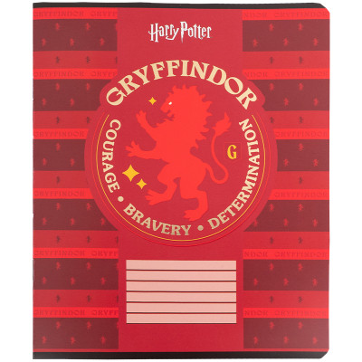 Зошит Kite Harry Potter, 18 аркушів, клітинка (HP25-236)