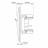 Комп&#039;ютерна розетка Videx BINERA CAT6 одинарна сереб (VF-BNSK1PC6-SS)