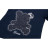 Кофта дитяча Breeze з мереживним ведмедиком (8548-116G-blue)