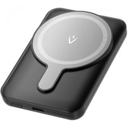 Батарея універсальна Vention Magnetic Wireless 5000mAh 20W 3A, PD, USB-C, Light Indicator, Black (FHSB0)