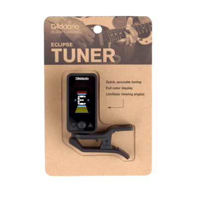 Тюнер для музичних інструментів D&#039;Addario Eclipse Tuner Black (PW-CT-17BK)