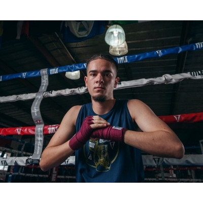 Бинт для спорту Title Boxing Select 180&quot; Semi Elastic Mexican 4.5м Maroon (SMHW XL MR)