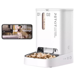 Універсальний посуд для тварин Petkit YUMSHARE DUAL-HOPPER with Camera (P591)