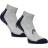 Шкарпетки Head Qperformance Quarter 741018001-650 2 пари Сірий/Синій 35-38 (8718824326856)