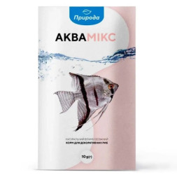 Корм для риб Природа &quot;Аквамікс&quot; 10 г (4820157401118)