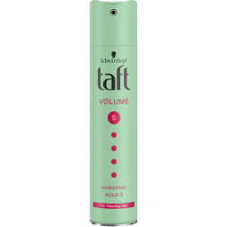 Лак для волосся Taft Об'єм Мегафіксація 5 250 мл (4015001003277/9000100728201)