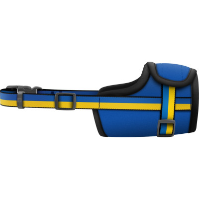 Намордник для собак WAUDOG Nylon «Colors of freedom» L 25-34 см (352-4020)