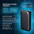 Батарея універсальна ColorWay 20 000 mAh PD/22.5W, QC/3.0, black (CW-PB200LPA4BK-PD)
