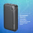 Батарея універсальна ColorWay 20 000 mAh PD/22.5W, QC/3.0, black (CW-PB200LPA4BK-PD)