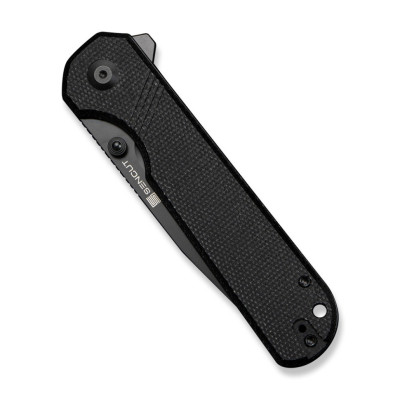 Ніж Sencut Aetheris, Darkwash, чорний G10 (S24095-3)