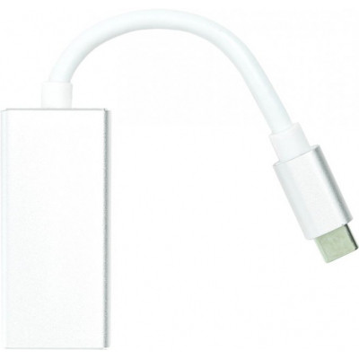 Перехідник PowerPlant USB Type-C 3.1 Thunderbolt 3 (M) - DisplayPort (F), 4K, 0.15 (CA911851)