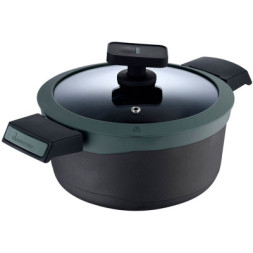 Каструля MasterPro Gastro Reeco з кришкою 7,2 л (BGMP-8108)