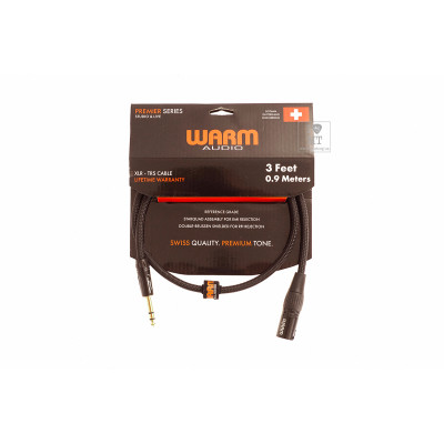 Мікрофонний кабель Warm Audio Prem-XLRm-TRSm-3&#039; 0.9 m (231560)