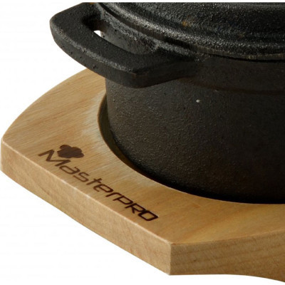 Рамекін MasterPro Cook &amp; Share 10 см 0,16 л з серверувальною дошкою (BGMP-3804-4)