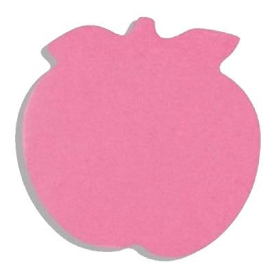 Папір для нотаток Buromax with adhesive layer &quot;Apple&quot;, 50 sheets, NEON colors mix (BM.2360-99)