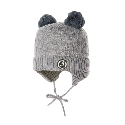 Шапка дитяча Huppa REMY 94370008 світло-сірий M (4741632047525)