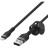 Дата кабель USB 2.0 AM to Lightning 1.0m BRAIDED SILICONE black Belkin (CAA010BT1MBK)
